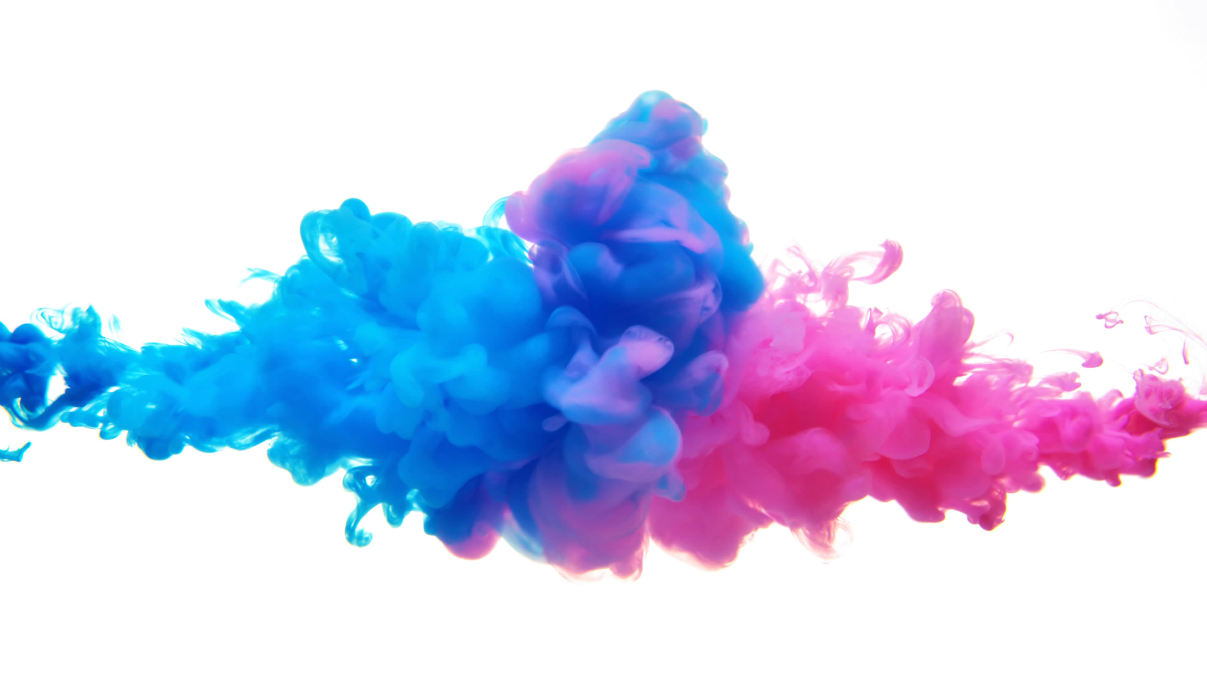 Multicolor liquid impact.