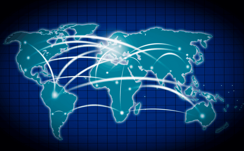 World Connection  Map