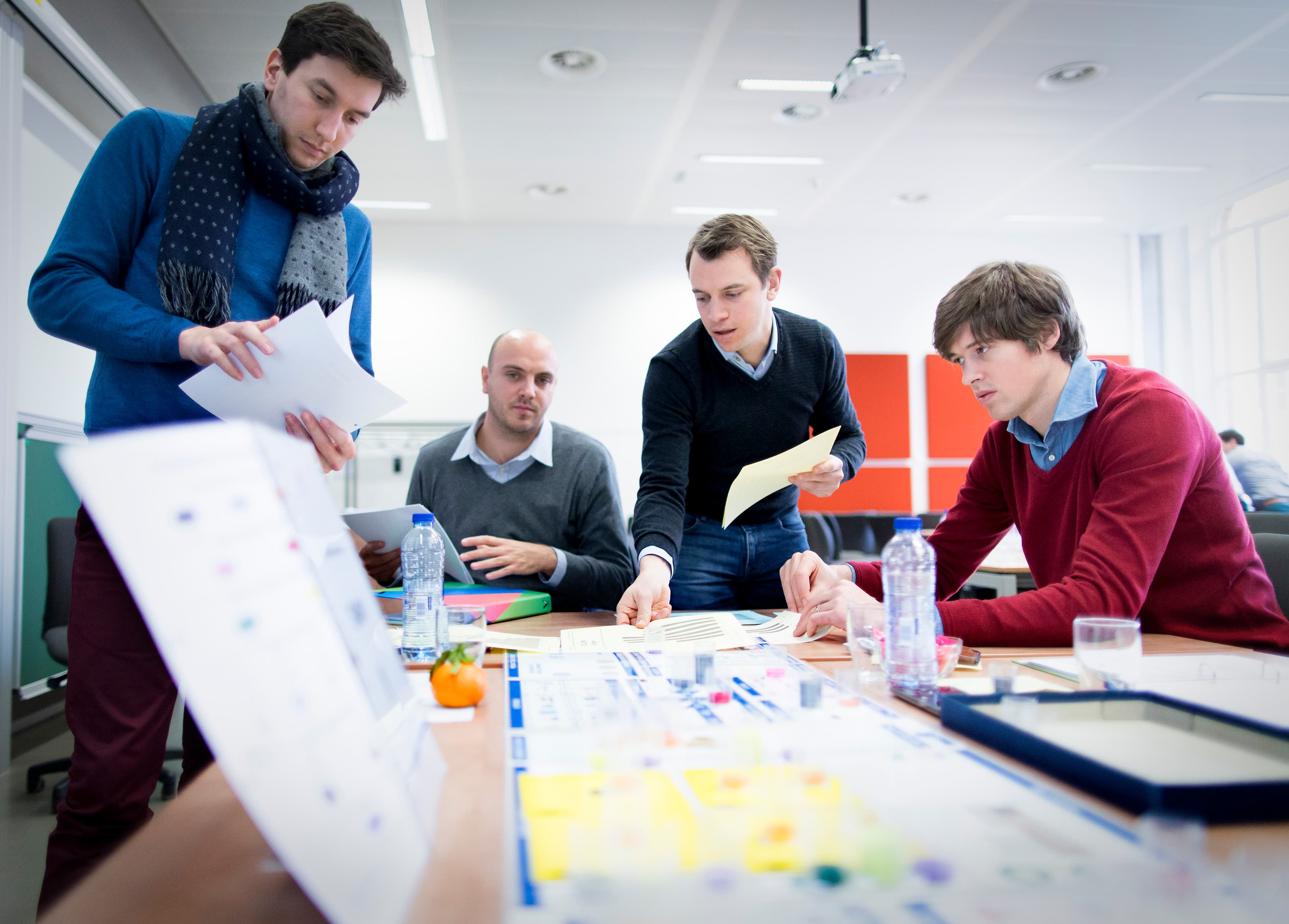 Business Game Vlerick Business School.