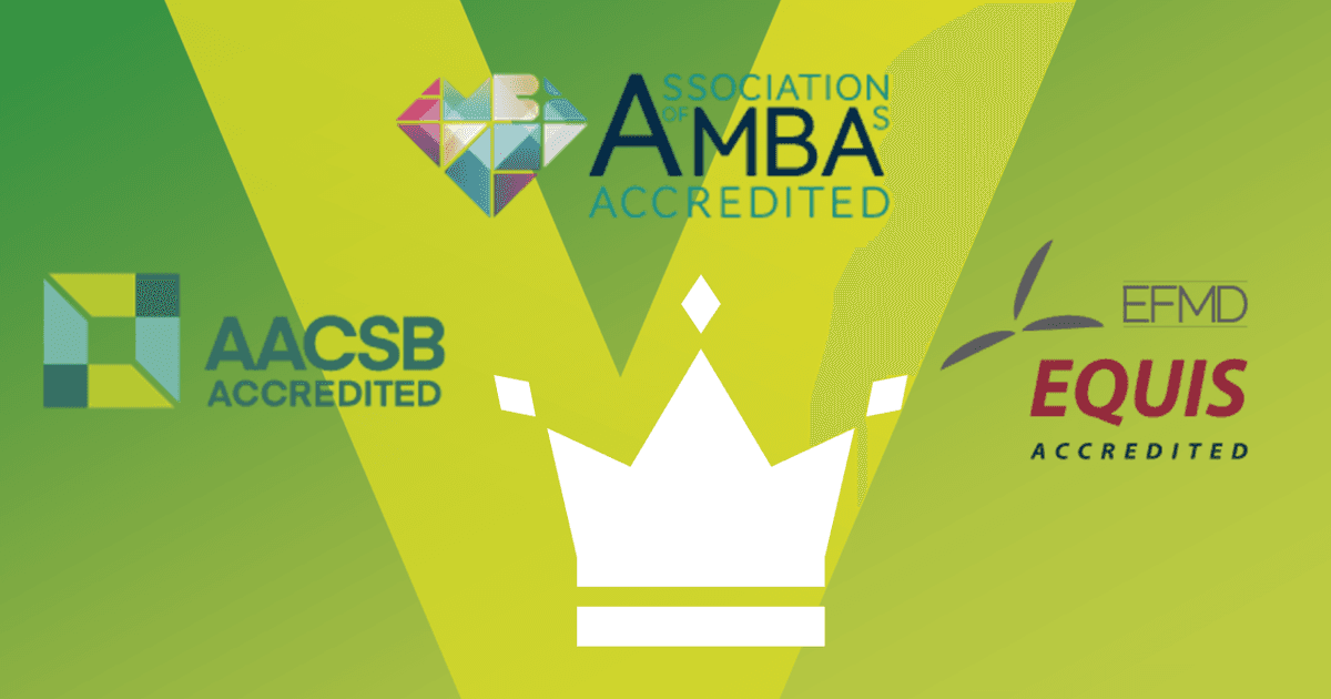 Visual triple crown accreditation