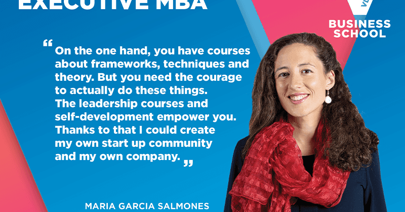 Maria Garcia's story- From finance manager to innovation strategist