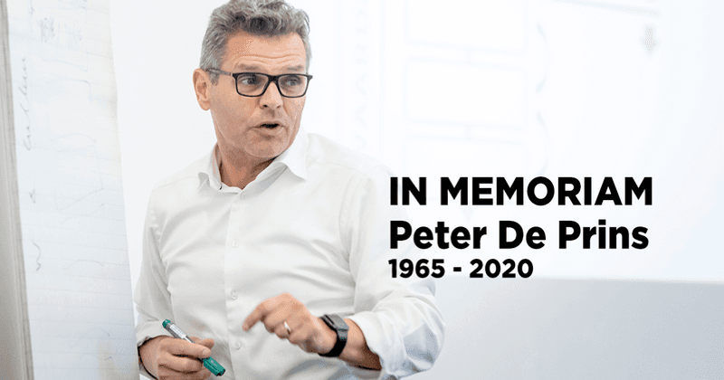 In memoriam Peter De Prins