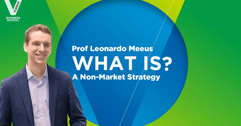 What is a non-market strategy?